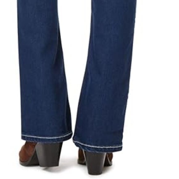 WallFlower Luscious Curvy Bootcut Jeans for Women, Mid-Rise Insta Stretch Denim - Picture 7 of 9